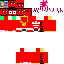 Minecraft skin texture, 64x64 pixels