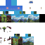 Minecraft skin texture, 64x64 pixels