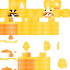 Minecraft skin texture, 64x64 pixels