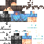 Minecraft skin texture, 64x64 pixels
