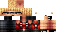 Minecraft skin texture, 64x32 legacy pixels