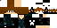 Minecraft skin texture, 64x32 legacy pixels