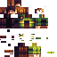 Minecraft skin texture, 64x64 pixels