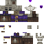 Minecraft skin texture, 64x64 pixels