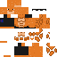 Minecraft skin texture, 64x64 pixels