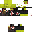 Minecraft skin texture, 64x64 pixels