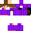 Minecraft skin texture, 64x64 pixels