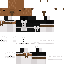 Minecraft skin texture, 64x64 pixels