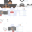 Minecraft skin texture, 64x64 pixels