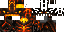 Brown Minecraft skin texture, 64x32 legacy pixels