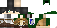 Minecraft skin texture, 64x32 legacy pixels