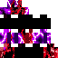 Minecraft skin texture, 64x64 pixels