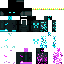 Minecraft skin texture, 64x64 pixels