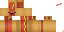 Minecraft skin texture, 64x32 legacy pixels