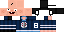 Minecraft skin texture, 64x32 legacy pixels