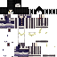 Minecraft skin texture, 64x64 pixels