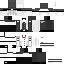 Minecraft skin texture, 64x64 pixels