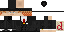 Minecraft skin texture, 64x32 legacy pixels