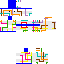 Minecraft skin texture, 64x64 pixels