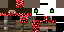 Minecraft skin texture, 64x32 legacy pixels