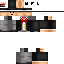 Minecraft skin texture, 64x64 pixels