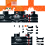 Minecraft skin texture, 64x64 pixels