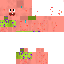 Minecraft skin texture, 64x64 pixels