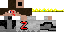 Gray Minecraft skin texture, 64x32 legacy pixels