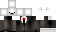 Minecraft skin texture, 64x32 legacy pixels