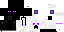 Minecraft skin texture, 64x32 legacy pixels