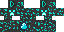 Minecraft skin texture, 64x32 legacy pixels