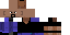 Minecraft skin texture, 64x32 legacy pixels