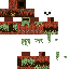 Minecraft skin texture, 64x64 pixels