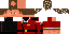 Minecraft skin texture, 64x32 legacy pixels