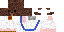 Minecraft skin texture, 64x32 legacy pixels