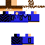Minecraft skin texture, 64x64 pixels
