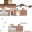 Minecraft skin texture, 64x64 pixels