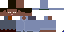 Minecraft skin texture, 64x32 legacy pixels