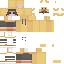 Minecraft skin texture, 64x64 pixels