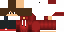 Minecraft skin texture, 64x32 legacy pixels
