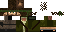 Minecraft skin texture, 64x32 legacy pixels