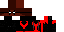 Minecraft skin texture, 64x32 legacy pixels