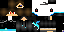 Minecraft skin texture, 64x32 legacy pixels