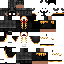 Minecraft skin texture, 64x64 pixels