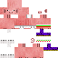 Minecraft skin texture, 64x64 pixels