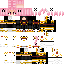Minecraft skin texture, 64x64 pixels