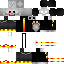 Minecraft skin texture, 64x64 pixels