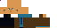 Minecraft skin texture, 64x32 legacy pixels