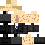 Minecraft skin texture, 64x64 pixels