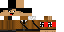 Minecraft skin texture, 64x32 legacy pixels